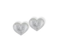 Heartbreaker Herz Ohrstecker aus der Kollektion My only One in Echtsilber/Ohrringe Silber 925 Sterling nickelfrei/Elegante Design Herz Ohrringe für Damen/LD AT 22