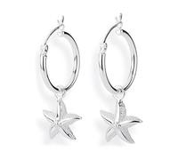 Heartbreaker "Style & Go" Seestern Einhänger I Edler Einhänger für Creolen aus 925 Sterling Silber I Nickelfreier Silber-Anhänger inkl. Verpackung I In Goldschmiedequalität gefertigt I LD MR 40