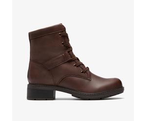Hearth Parker Braune Lederstiefel EU41