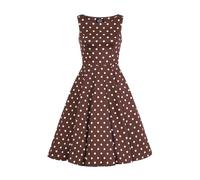Hearts & roses London Swing Kleid Cindy Polka Dot Vintage Rockabilly Retro, Größe:L