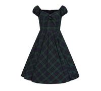 Hearts & roses London Swing Kleid Judith Tartan Retro Vintage Fit-N-Flare 50er, Größe:XL
