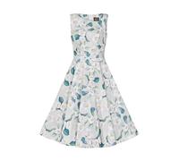 Hearts & roses London Swing Kleid Rey Floral Vintage Rockabilly Retro, Größe:XXL