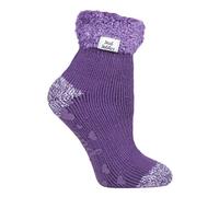 HEAT HOLDERS - 1 Paar Bettsocken Damen Stoppersocken ABS Antirutsch Kuschelsocken Socken (HHL13)