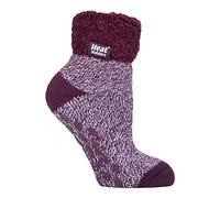 HEAT HOLDERS - 1 Paar Bettsocken Damen Stoppersocken ABS Antirutsch Kuschelsocken Socken (HHL14)