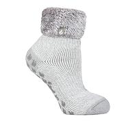 Heat Holders rutschfeste, flauschige Thermo-Slipper-Socken für Damen EU 37-39,5