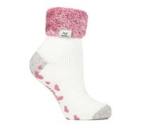 HEAT HOLDERS - 1 Paar Bettsocken Damen Stoppersocken abs antirutsch kuschelsocken socken in 8 farbig 37-42 eur (HHL22)
