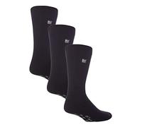 HEAT HOLDERS - 3er Pack Herren Antirutsch Thermosocken | Extra Warme Rutschfest ABS Kuschelsocken (39-45, Schwarzgrau)
