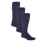 HEAT HOLDERS - 3er Pack Herren Antirutsch Thermosocken | Extra Warme Rutschfest ABS Kuschelsocken (46-50, Tiefes Blau)