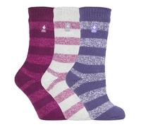 HEAT HOLDERS - 3er-Pack Multipack Damen Isolierte Thermo-Socken für den Winter - Twist H&T EU 37 - 42