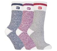 HEAT HOLDERS - 3er Pack Multipack Damen Isolierte Thermosocken für den Winter - Barcelona EU 37 - 42