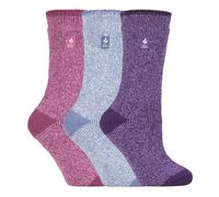 HEAT HOLDERS - 3er Pack Multipack Damen Isolierte Thermosocken für den Winter - Prag EU 37 - 42