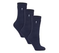 HEAT HOLDERS - 3er Pack Multipack Damen Winter Extra Warm Thermosocken (37-42, Indigo)