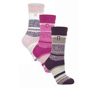 HEAT HOLDERS - 3er-Pack Multipack Damen Isolierte Thermo-Socken für den Winter - Sydney EU 37 - 42