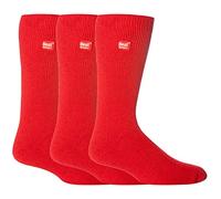 HEAT HOLDERS - 3er Pack Multipack Herren Winter Extra Warm Thermosocken (39-45, rot)