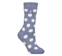 HEAT HOLDERS - Damen Extra Warm Innen Flauschig Thermosocken für Geschenk | Socken für Winter (DE/NL/SE/PL, Numerisch, 37, 42, Regular, Regular, Denim-Spot)