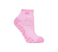 HEAT HOLDERS - Damen Kurz Unsichtbar Abs Thermo Sneaker Socken 37-42 eur (Light Pink Cream)