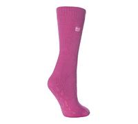 HEAT HOLDERS Damen Thermo-Schlafsocken, dick, weich, mit Fleece gefüttert, niedrig geschnitten, für den Winter, Rosa Süßigkeiten, 37-42