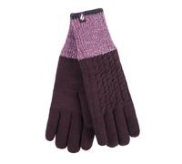 Heat Holders - Damen Thermohandschuhe für den Winter im Kisdon Style - Mulberry S/M