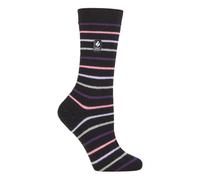 Heat Holders Damen Ultra Lite Thermal Brushed Inner Yarn Design Socken Schwarz (Riga) EU 37 - 42