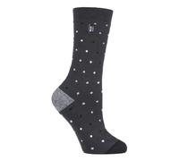 Heat Holders Damen Ultra Lite Thermo-Socken mit gebürstetem Innengarn, Anthrazitflecken (Beere) EU 37 - 42