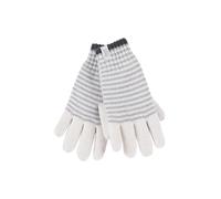 Heat Holders - Gestreifte, mit Fleece gefütterte Thermohandschuhe für Damen M