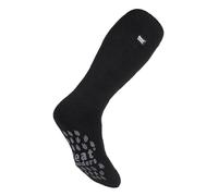 HEAT HOLDERS Herren Kniestrümpfe Antirutsch Rutschfest Lang Thermo Socken ABS mit Noppen (DE/NL/SE/PL, Numerisch, 39, 45, Regular, Regular, Schwarz/Grau)