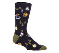 Heat Holders Herren Kuschelsocken Lustig Lite | Atmungsaktiv Mehrfarbig Dick Fleece Witzig Thermosocken (39-45, Draußen)