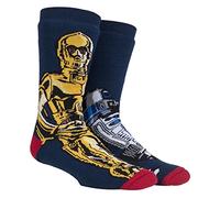 HEAT HOLDERS Herren Star Wars Socken Lite | Atmungsaktiv Lustig Fantasie Thermosocken (39-45, R2D2 & C3PO)