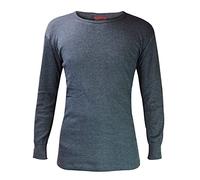 HEAT HOLDERS - Herren Thermo Innenfleece Outdoor Langarm Unterhemd (Medium (38-40" Chest), Charcoal)