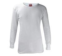 HEAT HOLDERS - Herren Thermo Innenfleece Outdoor Langarm Unterhemd (XX-Large (47-49" Chest), White)