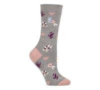 Heat Holders - Ladies Ultra Lite Thermal Brushed Inner Yarn Design Socken - Grau (Sidari) EU 37 - 42