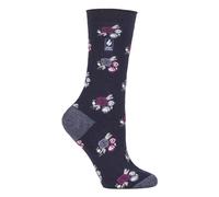 Heat Holders - Ladies Ultra Lite Thermal Brushed Inner Yarn Design Socken - Navy (Murcia) EU 37 - 42