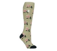 HEAT HOLDERS RHS The Royal Horticultural Society Damen Thermal Socken x RHS 1.6 TOG, Warm, Wellington Stiefelsocken, Obst, Botanisch Gemustert, Geschenk, 1 Paar Größe 37-42 Rosen Salbei 37-42