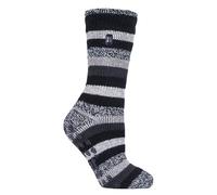HEAT HOLDERS - Rutschfeste Damen-Thermo-Slipper-Socken mit Griffen 4-6,5