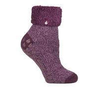 Heat Holders rutschfeste, flauschige Thermo-Slipper-Socken für Damen EU 37-39,5