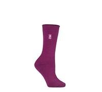 HEAT HOLDERS SOCKSHOP Damen 1.0 TOG Ultra Lite Schmucklos Socken Packung 1 Tiefes Fuchsia 37-42