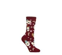 HEAT HOLDERS SOCKSHOP Damen 1.6 TOG Lite Weihnachtssocken Packung 1 Pawfect Weihnachten 37-42