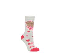 HEAT HOLDERS SOCKSHOP Damen Socken - Fun Feet Lite Warm Thermal Neuheit Gemustert Socken 1 Paar Größe 37-42 Geschenkidee für den Winter Mamas freier Tag 37-42
