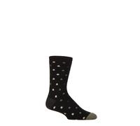 HEAT HOLDERS SOCKSHOP Herren 1.6 TOG Lite Gestreifte, Gemusterte & Argyle Socken 1 Paar (DE/NL/SE/PL, Numerisch, 39, 45, Regular, Regular, Marlsoll Bäume Schwarz/Olive)