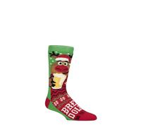 HEAT HOLDERS SOCKSHOP Herren 1.6 TOG Lite Weihnachten Socken Packung 1 (DE/NL/SE/PL, Numerisch, 39, 45, Regular, Regular, Brew Dolph)