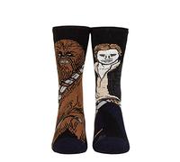HEAT HOLDERS SOCKSHOP Kinder Disney Star Wars 1.6 TOG Lite Chewie und Han Thermische Socken Packung 1 Schwarz 31-36