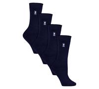 Heat Holders Ultra Lite - 4 Paar Multipack Damen Thermosocken | Ultra dünne warme Socken für Kleid Socken im Winter - Navy EU 37 - 42
