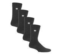 HEAT HOLDERS Ultra Lite - Herren 4er Pack Thermosocken für Winter | Socken mit Innenfleece (39-45, Holzkohle)
