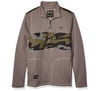 Heathen Zip Fleece Grey Camo L
