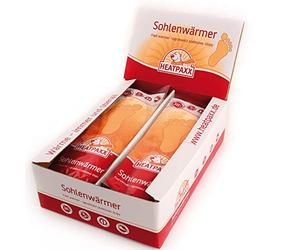 HeatPaxx Sohlenwärmer | Extra warme Einlegesohlen | Hauchdünne Fußwärmer für Schuhe | Mindestens 5 Stunden Wärme - 30 Paar