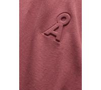 HEAVY BAUMWOLL-T-SHIRT LOGO | recycelter Baumwoll Mix - rot (S)