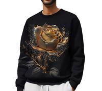 Heavy Blend Crewneck Sweatshirt für Herren und Damen Arbeitskleidung ohne Kapuze in vielen Farben Knitted Sweater Sweatshirt Herren Schwarz Mit Tiger Tshirt Herren Langarm