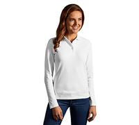 Promodoro Damen Langarm-Poloshirt E4605 Schweres Polo Weiß Größe S