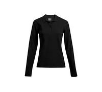Promodoro Damen Langarm-Poloshirt E4605 Schweres Polo Schwarz XXL
