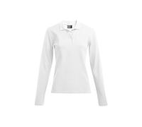 E4605 Promodoro Damen Schweres Polo Langarm White XXL